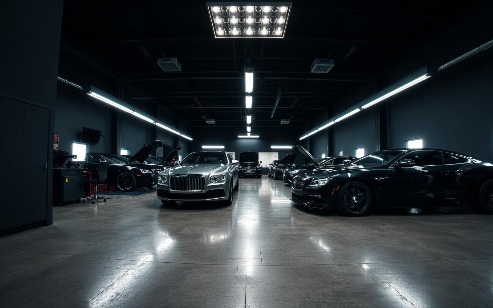 Diamond Auto Spa studio interior